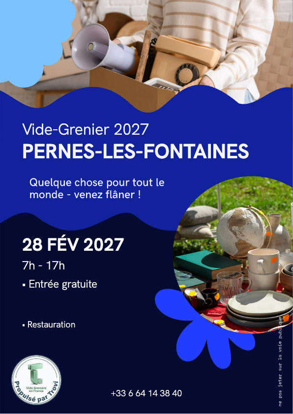 Vide grenier brocante de pernes les fontaines à Pernes-les-Fontaines