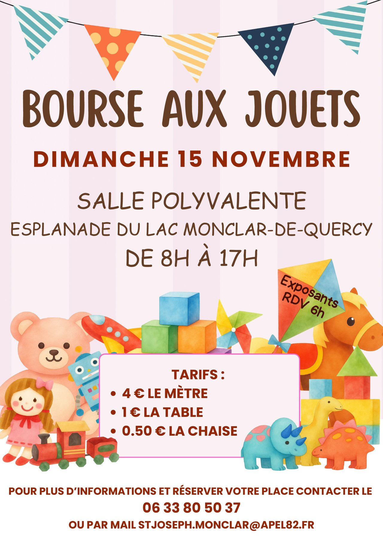 Bourses aux jouets à Monclar-de-Quercy