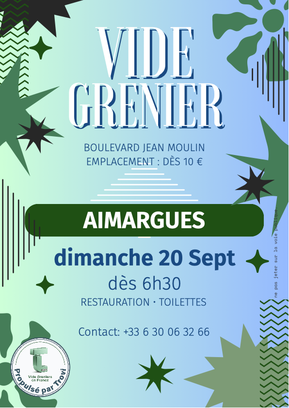 Puces brocantes d'AIMARGUES