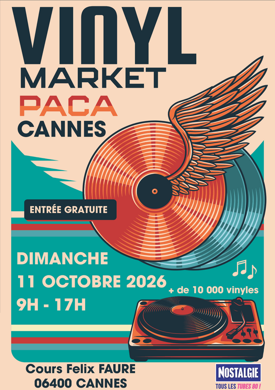 Vinyl Market à Cannes