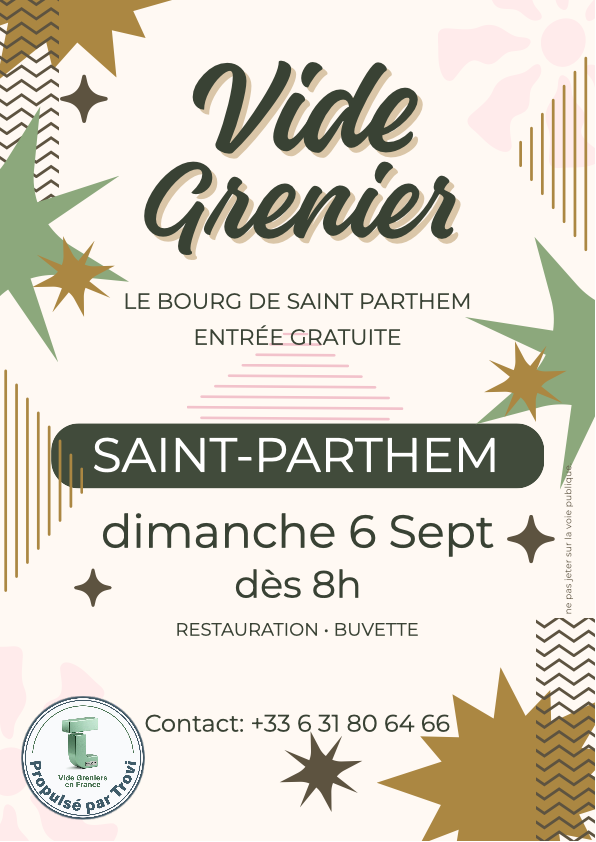 Vide grenier d'automne