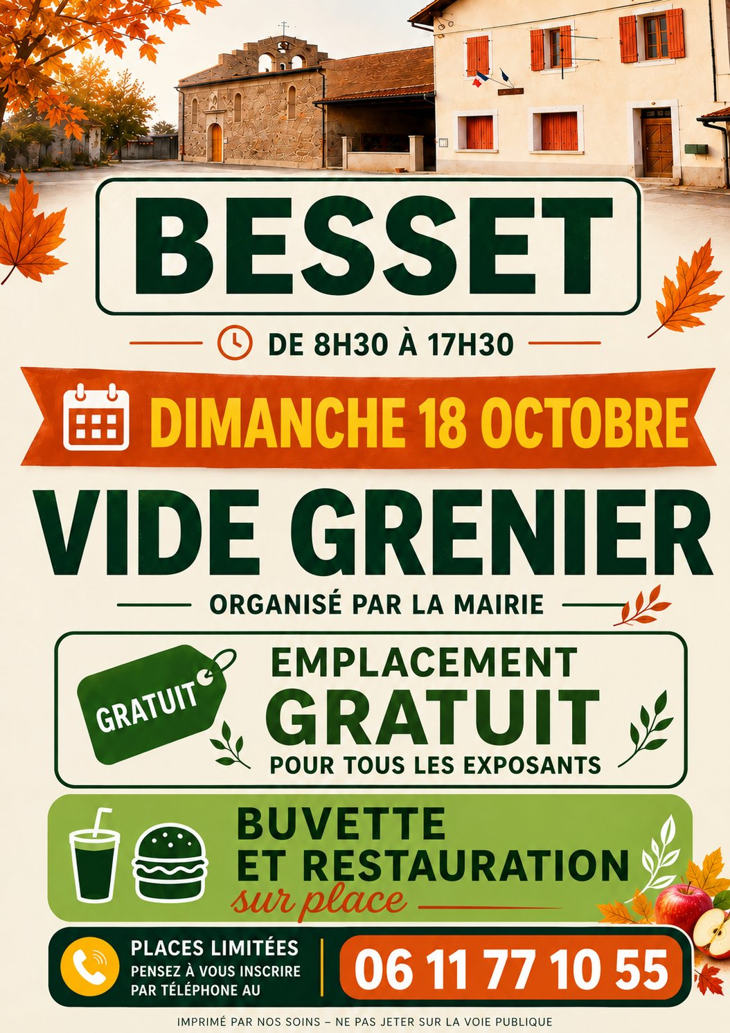 VIDE GRENIER à Besset