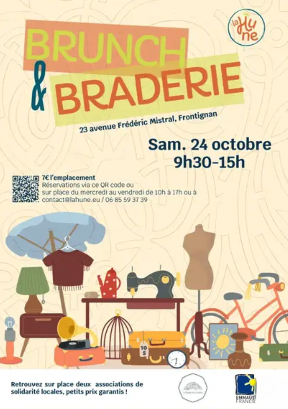 Brunch et Braderie à Frontignan