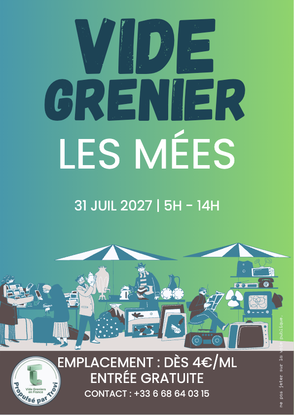 Brocante V.Greniers. BOURSE AUX PLANTES ET OUTILS à Les Mées