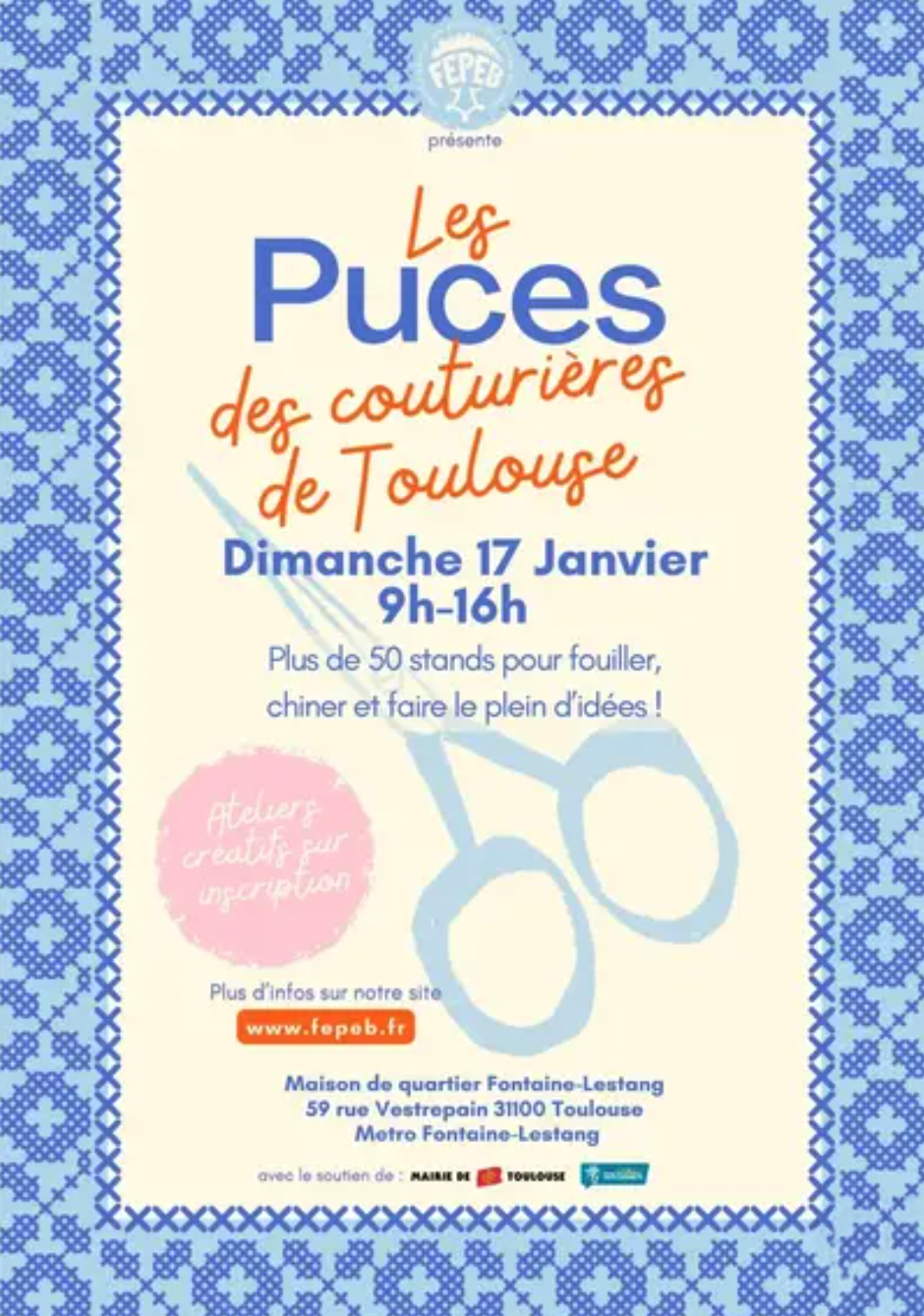 Les Puces des Couturières à Toulouse