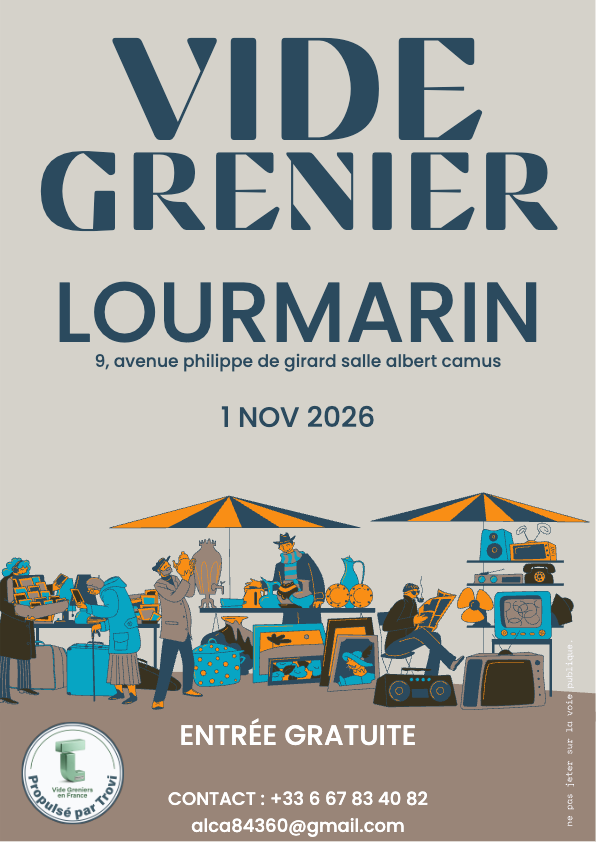 VIDE GRENIER à Lourmarin