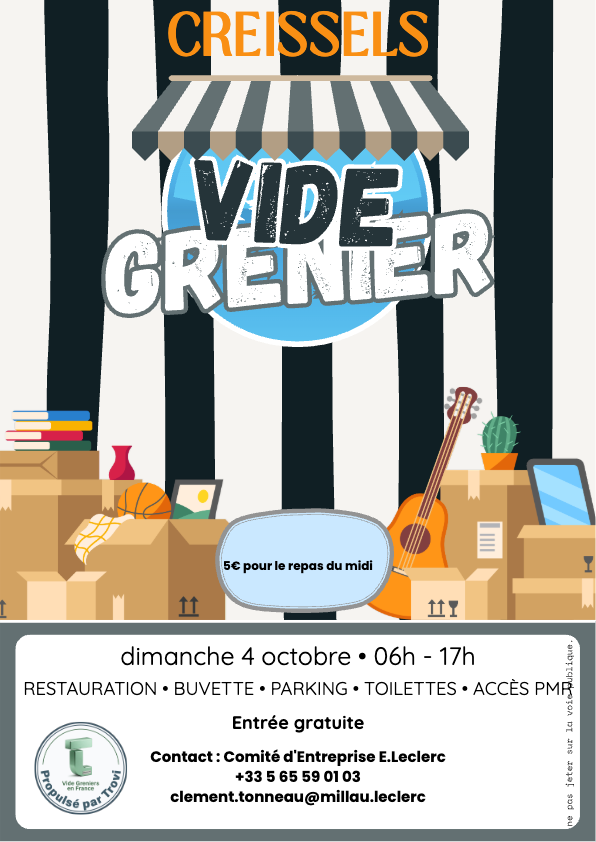 Vide Grenier à Creissels