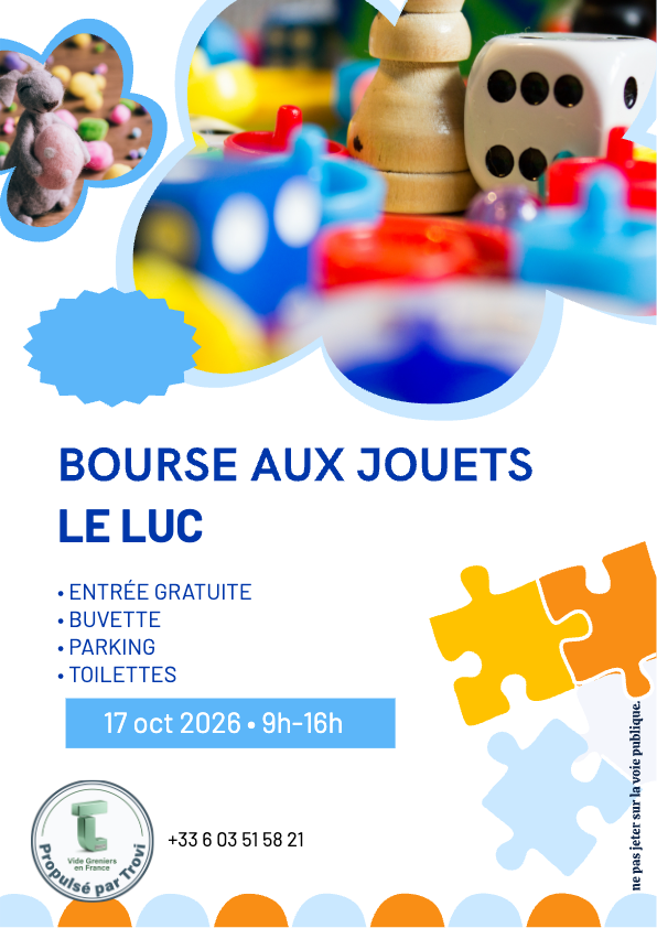 BOURSE AUX JOUETS - PUERICULTURE