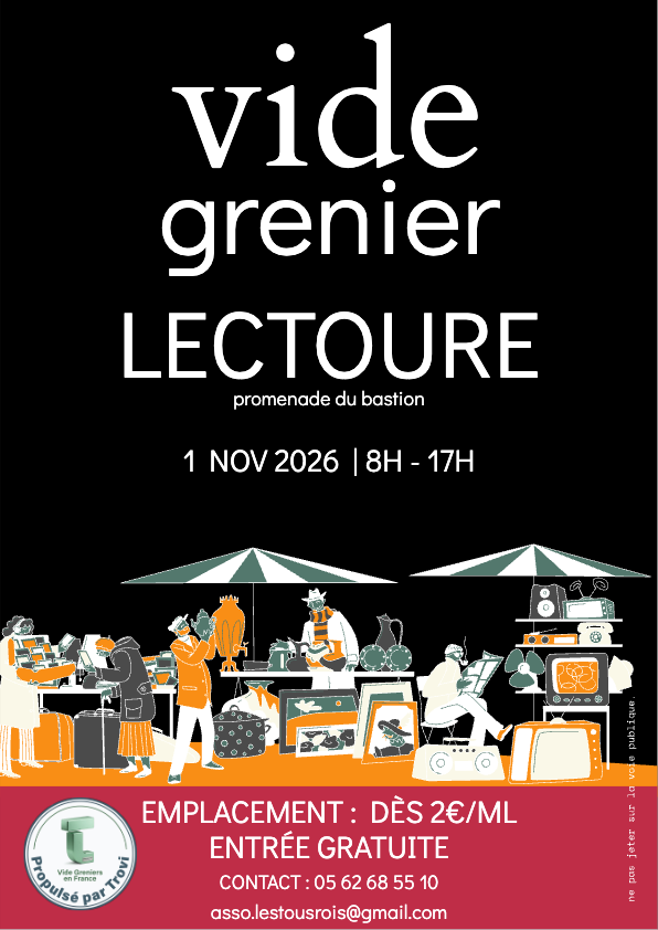 VIDE-GRENIER DE L'AUTOMNE à Lectoure