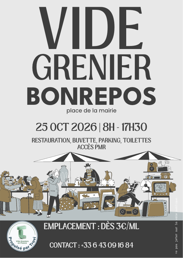 Vide grenier à Bonrepos